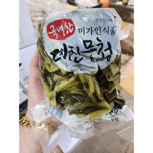 삶은 무청시래기 국내산 부드러운 무청 우거지 펀치볼 1kg, 1개