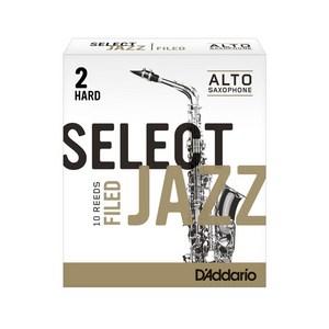 다다리오 색소폰 리드 알토 리코 셀렉트 재즈 파일드 리드 Rico Select Jazz Filed 키코뮤직(10개입), 1개