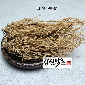 (강원약초)국산 우슬 300g 최상의 상품을 선별 청정지역에서 자란 통우슬 깨끗하게 손질 저온 건조, 국산 볶은두충 300g, 1개