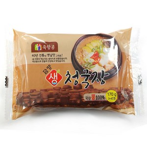 담양 죽향콩 국산콩 청국장, 170g, 12개