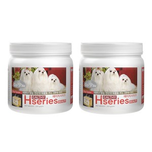 데이스포 에이치시리즈 피부 뷰티 강아지 영양제, 250g, 2개