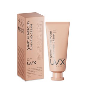 UVX 유브이엑스 퀀텀 머큐리 자외선차단 선핸드크림 튤립가든 30ml, 1개