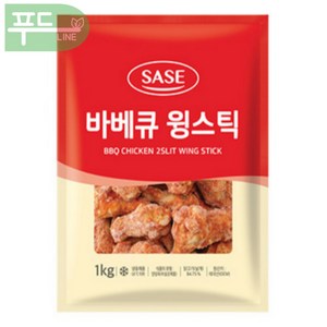 푸드라인_ 사세 바비큐 윙스틱, 1kg, 3개