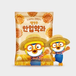 뽀로로 한입약과 120g/어린이간식/미니약과, 120g, 1개