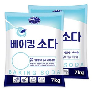 크린테크 베이킹소다 7kg, 2개