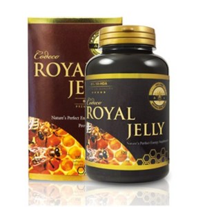 CODECO ROYAL JELLY 1000mg 120caps 코데코 뉴트리션 로얄제리 1000mgx120캡슐 코데코 로얄젤리 1000밀리 120정 코데코 로얄젤리 캐나다에서 직배송, 1개