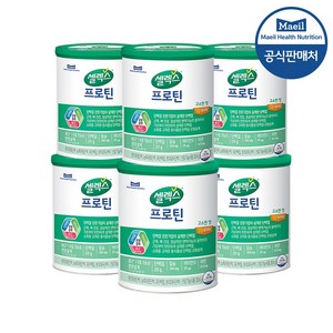 셀렉스 프로틴 고소한맛 단백질 프로틴 단백질분말, 304g, 6개