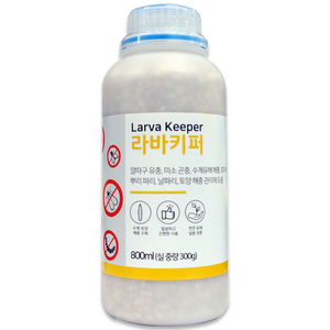 모기 뿌리파리 텃밭 식물 화분 토양 토양미생물 잔디관리 라바키퍼 (Lava Keepe) 800ml, 단품, 1개