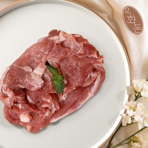 [우화돈][냉장] 프리미엄 보성녹돈 전지 앞다리살 불고기용 500g, 1개