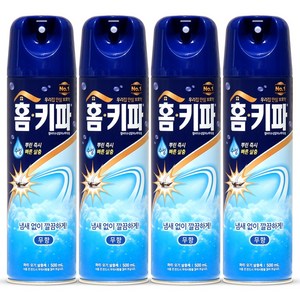 홈키파 수성 에어졸 500ml, 4개