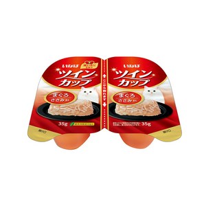 이나바 트윈컵, 혼합맛 (참치/닭가슴살), 70g, 12개