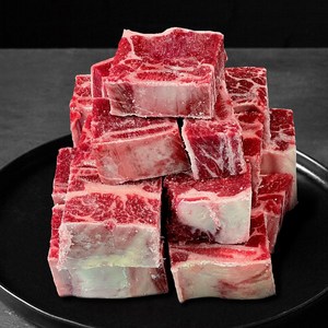[고기선생] 지방 완벽제거 소갈비 찜갈비 탕갈비 1kg 찜용 탕용 호주산 뉴질랜드산 뉴질랜드산 1kg, 2개