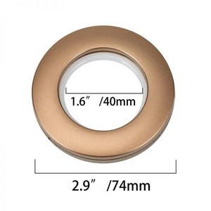 슬라이드 블라인드용 커튼 아일렛 링 40mm 플라스틱 라운드 버클 그로밋 걸쇠 홈 데코 액세서리 32 개, 5) Matte Coffee, 32개