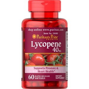 Puitan's Pide Lycopene 40 mg Supplement fo Po Puitan's Pide 리코펜 40mg 전립선 및 심장 건강 지원 보충제** 항, 60정, 1개