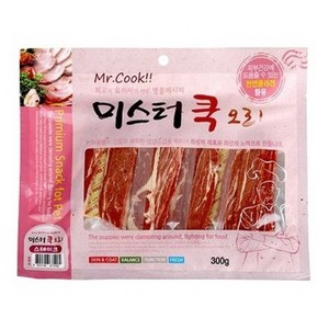 미스터쿡 강아지 간식 스테이크, 오리스테이크, 300g, 5개