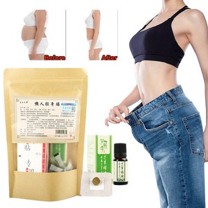 한방 쑥뜸 뱃살 다이어트 패치 복부 뱃살빼기 슬리밍 습기 제거 건강패치, 60개