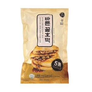 바른호떡 바른 꿀 호떡, 5개, 70g