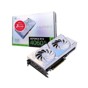 [Colorful] COLORFUL iGame 지포스 RTX 4060 Ti ULTRA DUO OC D6 8GB White 피씨디렉트