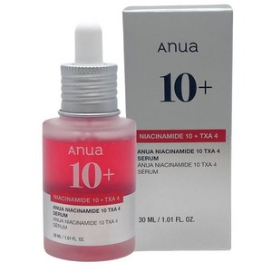 아누아 나이아신아마이드 10 TXA 4 다크 스팟 코렉팅 세럼, [단품]다크 스팟 코렉팅 세럼, 1개, 30ml