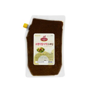 대상 쉐프원 프렌치 발사믹 드레싱 2kgx5개 기타드레싱, 2kg, 5개