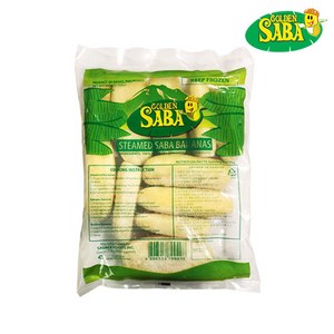 냉동 필리핀 프리미엄 골든 사바 바나나 Frozen Saba Banana 800g, 1개