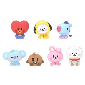 BT21 우주스타 베이비 모니터 피규어, 타타 (RFG-BT21-BABY-TT), 1개