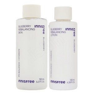 이니스프리 블루베리 리밸런싱 로션(130ml)+스킨(150ml), 1세트