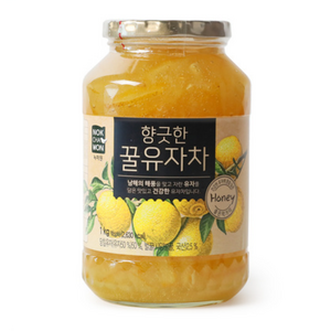 녹차원 153 꿀유자차, 1kg, 4개, 1개입