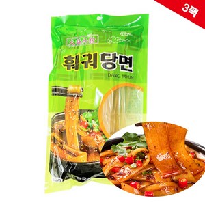 대화 훠궈 당면 중국 납작 감자 당면 샤브샤브 마라탕 재료 사리, 300g, 3개