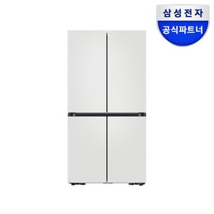 [색상선택형] 삼성전자 비스포크 프리스탠딩 메탈 905L 4도어 냉장고 방문설치, RF90DG90124W