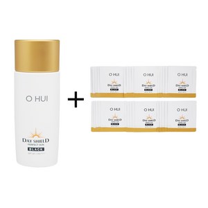 오휘 데이쉴드 퍼펙트 선 블랙 80ml 대용량 + 샘플 추가 증정, 30매, 1개