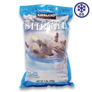 코스트코 커클랜드 냉동 생새우 (31-40미), 908g, 1박스