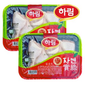 친환경 무항생제 자연실록 닭다리 400g, 2개