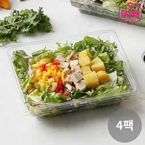 [다신샵] 당일제조 한스푼샐러드 콥 225g, 4팩, 4개