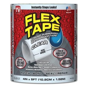 SWIFT Flex tape 패치 방수 실 수리 TFSCLRR, 1개