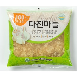 조양FNG HACCP인증 국산 다진마늘 500g 3개