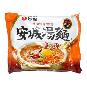 농심 안성탕면 125g, 1개