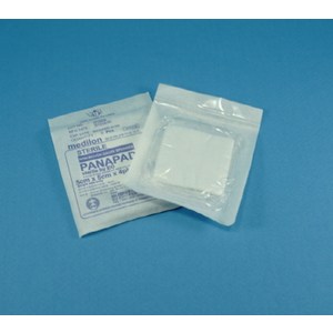 파나메딕 medilon 멸균부직포거즈 5x5cm-4겹(2매)x100팩, 100개