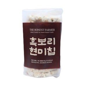 정직한농부 흑보리현미칩, 80g, 25개