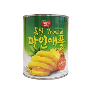 동원 트로피칼 파인애플, 836g, 3개