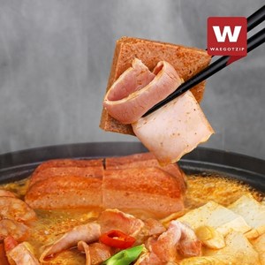 외갓집 햄 소세지 폭탄 부대찌개 550g X 5팩 (라면사리 3개 증정), 5개