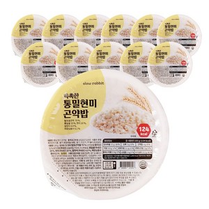 촉촉한 통밀현미 곤약밥 150g, 12개