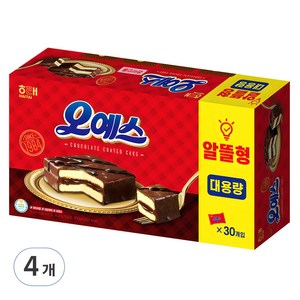 해태제과 오예스, 900g, 4개