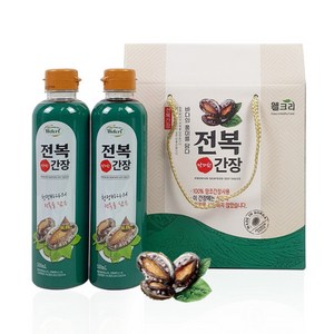 [호구네창고] 전복간장 선물 세트 500ml x 2개 (1세트)