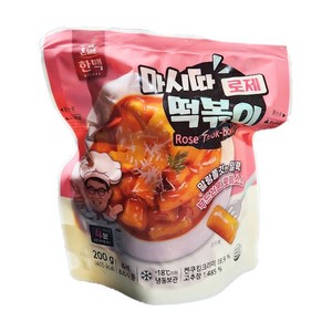 한맥 마시따 떡볶이 로제 냉동, 10개, 200g