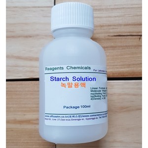 녹말용액 1% Stach Solution 화), 1개, 100ml