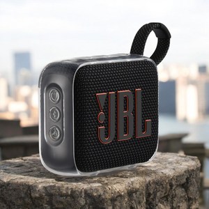 GRAYCO JBL GO4 슬림핏 케이스, 투명