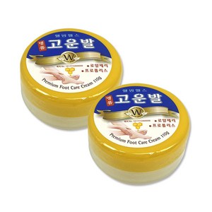 고운발 웰빙헬스팜 명품 크림, 110g, 2개