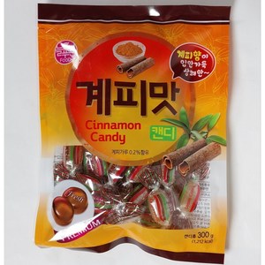 늘푸른식품 계피맛캔디 300g (무료배송), 10개