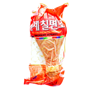 금메달 칠면조 다리 훈제 550g, 1개